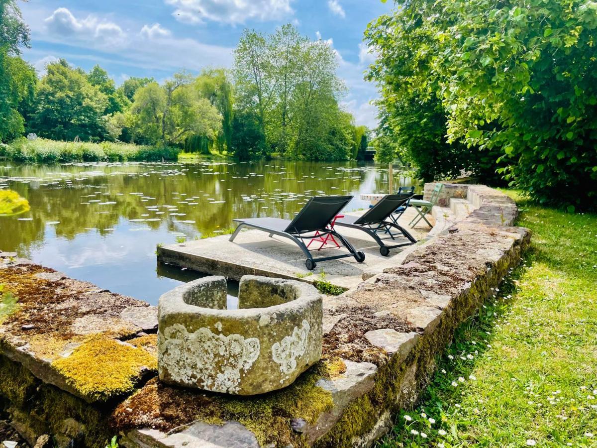 Le Moulin De Bury, Maison De Campagne Au Bord De La Riviere A 13 Kms Au Sud De Rennes Chavagne Luaran gambar